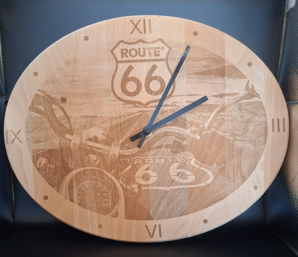 Horloge route 66
