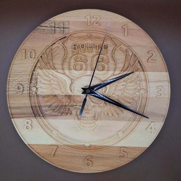 Horloge route 66