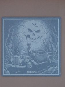 Sous-verres pin-up Night Driver Hot Rod