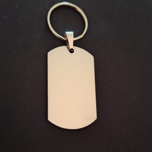 Porte-clés en inox – Personnalisable
