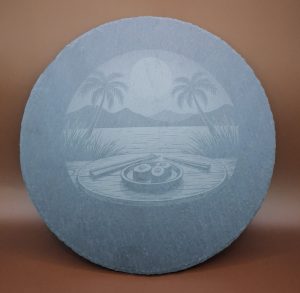 dessous de plat ardoise japonaise