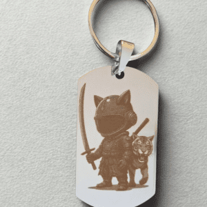 Porte-clés Samouraï Tigre