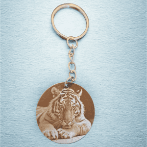 Porte-clés Tigre Photo-Réaliste