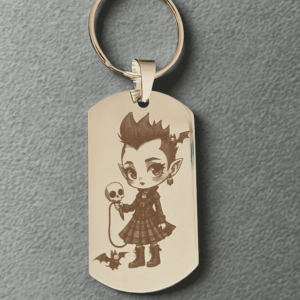 Porte-clés Fille Gothique Vampire