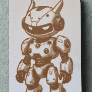 Porte-clés Robot Chibi