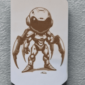 Porte-clés Robot Guerrier Futuriste