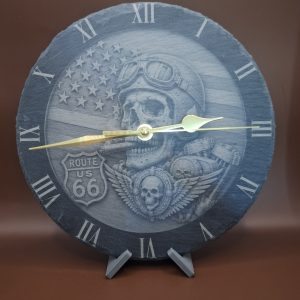 Horloge en ardoise 22 cm – Plusieurs modèles disponibles